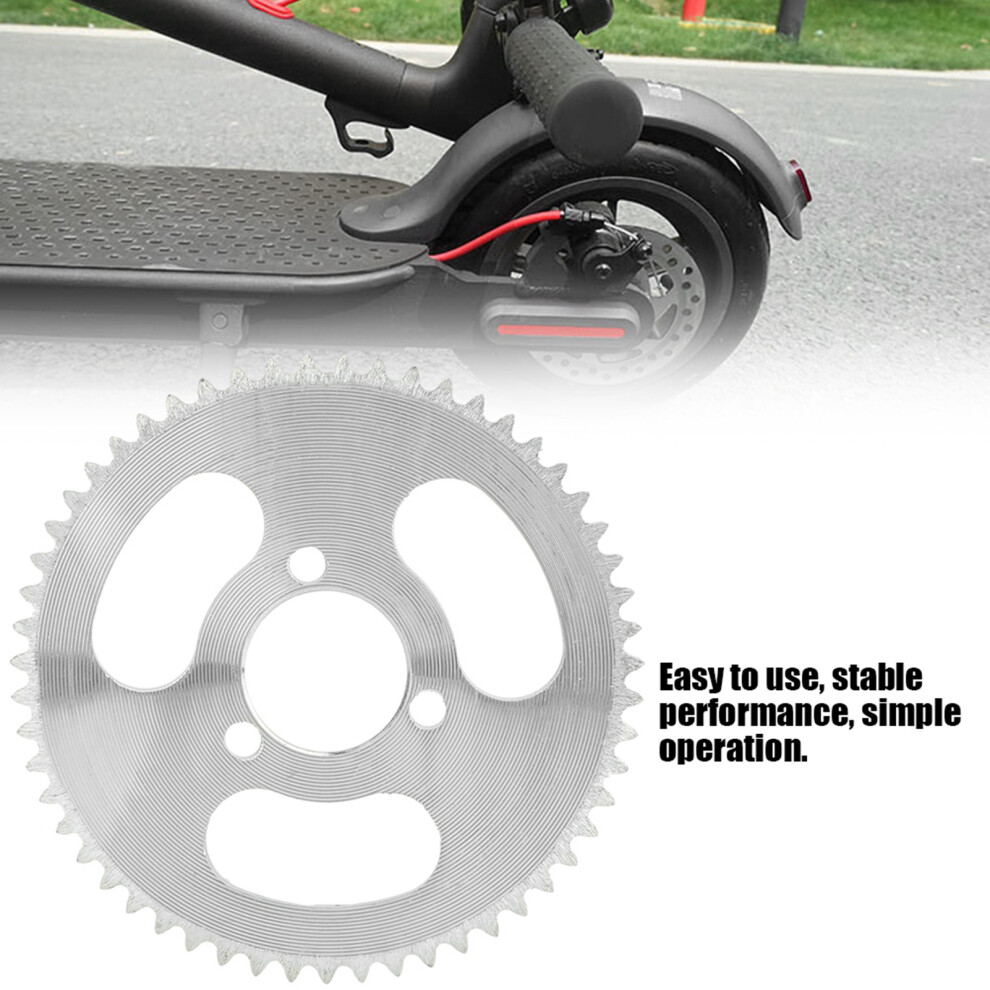 Metal 55 Tooth 25H 3 Holes Crankset Gear Plate For Electric Scooter Sprocket 8741362146358
