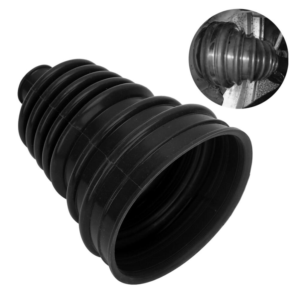 Weatherproof Cv Axle Boot Dust Cover Kit - Silicone & Clamp Black 7901362149228