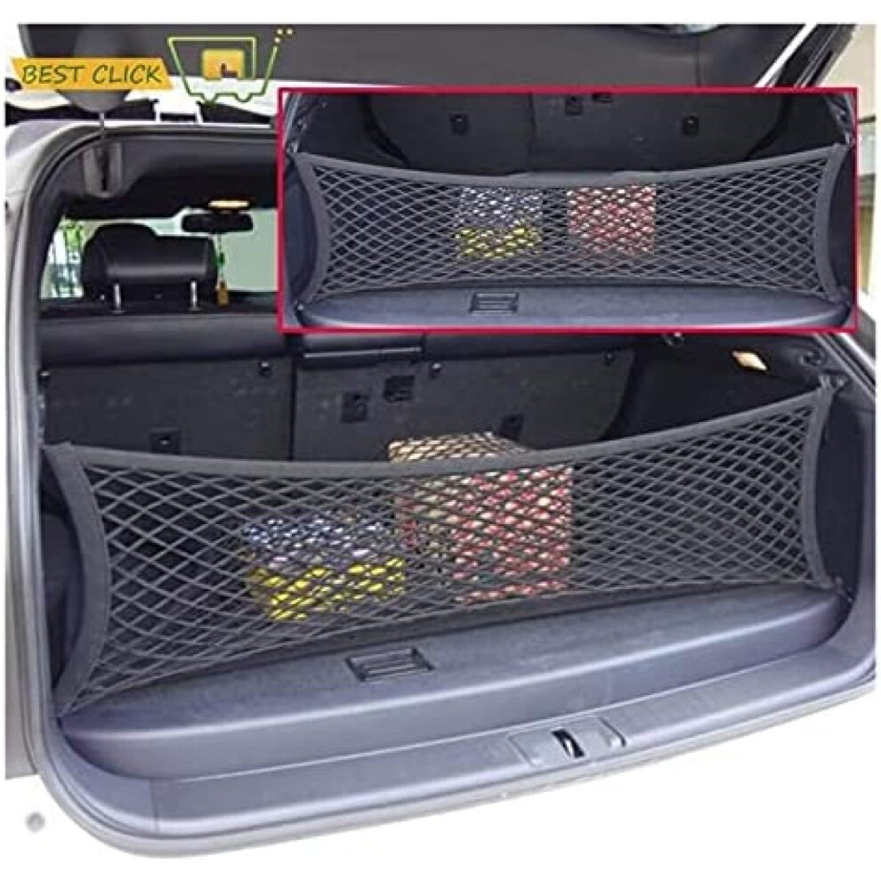 Trunk Cargo Net Hook Mesh Elastic Luggage Car Accessories 90 * 30Cm 9323874002750