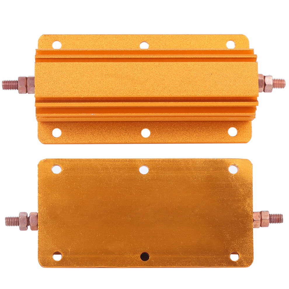 Rx24 200W 1R Gold Aluminum Shell Resistor For Power Supply Sensor Stage Audio 6911362151276