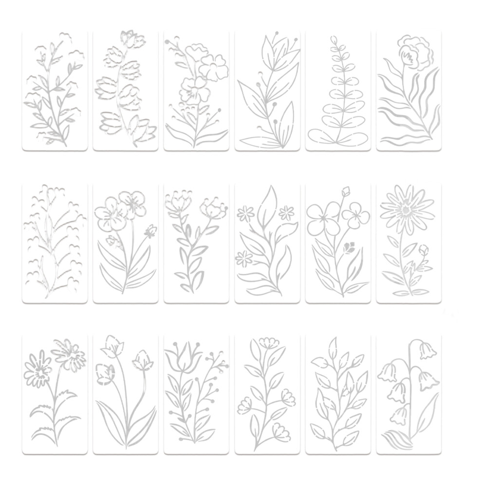 Artistic Reusable Stencil Template Design Tool Friendly 7754000359592