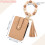 Lightweight Card Organizer Beaded Strap Attachment-Khaki 3