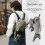Shark Design Large Capacity Daypack Practical Wear-Gray 5
