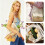 3Pcs Cotton Mesh Grocery Bag Spacious Reusable Container for-A 3