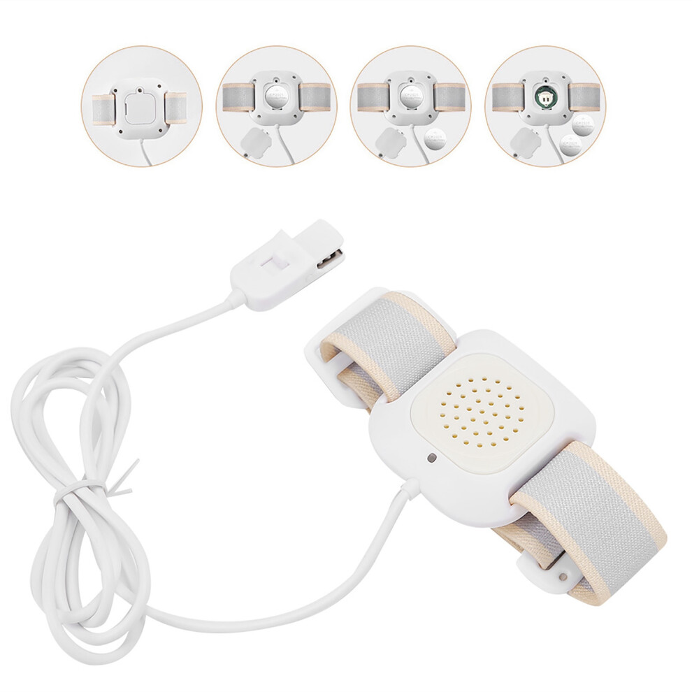 Bedwetting Alarm with Vibration, ABS, 210mAh, 2x CR2025 Batteries