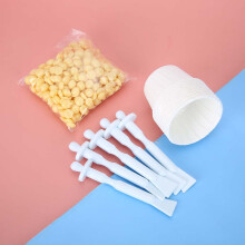 Nose Hair Removal Wax Beans 50g Pack with 5 Applicator Sticks Set