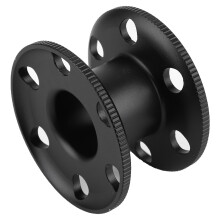 Hochwertiges schwarzes Aluminium-Tauchgerät für Höhlen- und technische Tauchgänge