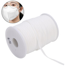Versatile 4mm Width Elastic Band 60Yards for DIY Fashion Projects