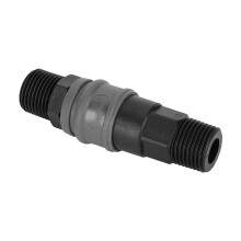Plastic Steel Quick Connectors G3/8" Self Lock Pneumatic Fittings
