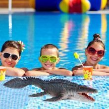 Realistisches Mosasaurus Dinosauriermodell 34*12,5*5,5 cm für Sammler & Dekoration
