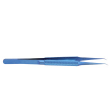 BT-15 Blue Maintenance Tweezer 0.15mm Sharp Titanium Alloy