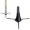 Portable Foldable Clarinet Oboe Stand Tripod Holder for Wind Instruments Black 2