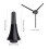 Portable Foldable Clarinet Oboe Stand Tripod Holder for Wind Instruments Black 6