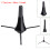 Portable Foldable Clarinet Oboe Stand Tripod Holder for Wind Instruments Black 7