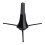 Portable Foldable Clarinet Oboe Stand Tripod Holder for Wind Instruments Black 9
