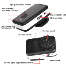 Wireless Flash Trigger AC-2.4B, 16 Channels, 100M Range