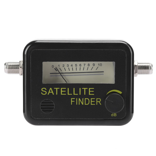 9501 Sensitive Satellite Signal Meter Black with Digital Display Easy to Use 1