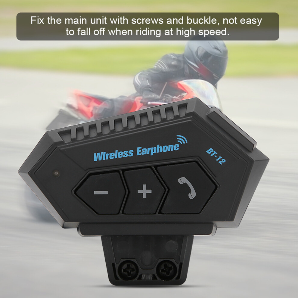 Motorcycle Helmet Headset Bluetooth 4.1 Noise Canceling 32H Standby 4691362158988