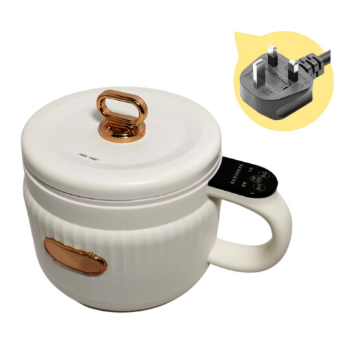 (white) Cooking Pot Multi-function For Quick And Smart Cooking Easy To Even