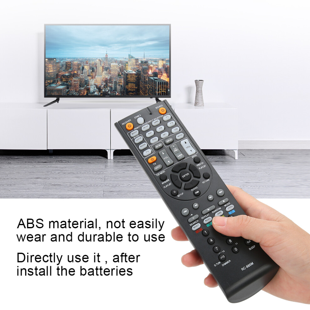 Rc-865M Abs Remote Control For Onkyo Tx-Nr525 With 32.8Ft Range 6941362161173