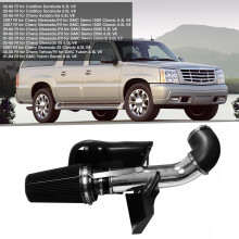 Kaltluftansaugsystem-Kit für Cadillac Escalade 5,3L 6,0L, ABS Edelstahl