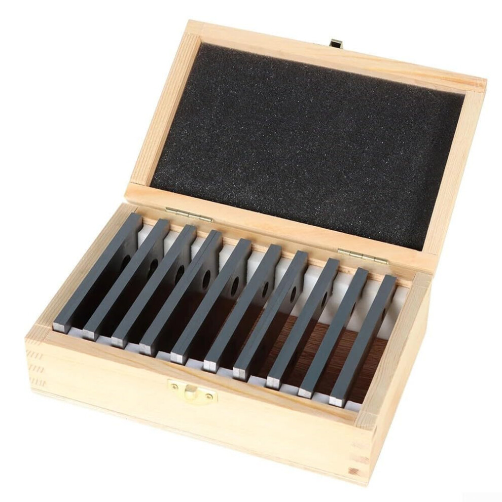 10 Pairs 1/8 X 4 Inch Parallel Blocks Set, Hardened Alloy Steel, 0.0002 Vise Spacers For Milling Drilling Machining 9067246768461