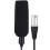 Black Condenser Microphone for Cameras, Unidirectional, 23.5cm 10