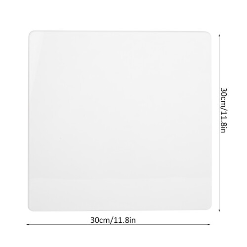 30cm Acrylic Reflection Photography Board White Background Plate