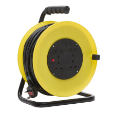 50M Extension Cable Reel with 4 Sockets
