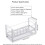 Compact Space-Saving Sink Caddy, Ergonomic Divider Dish Organizer with Ventilated Structure, Quick Drying to Prevent Mold, Perfect for Small Kitchens 5