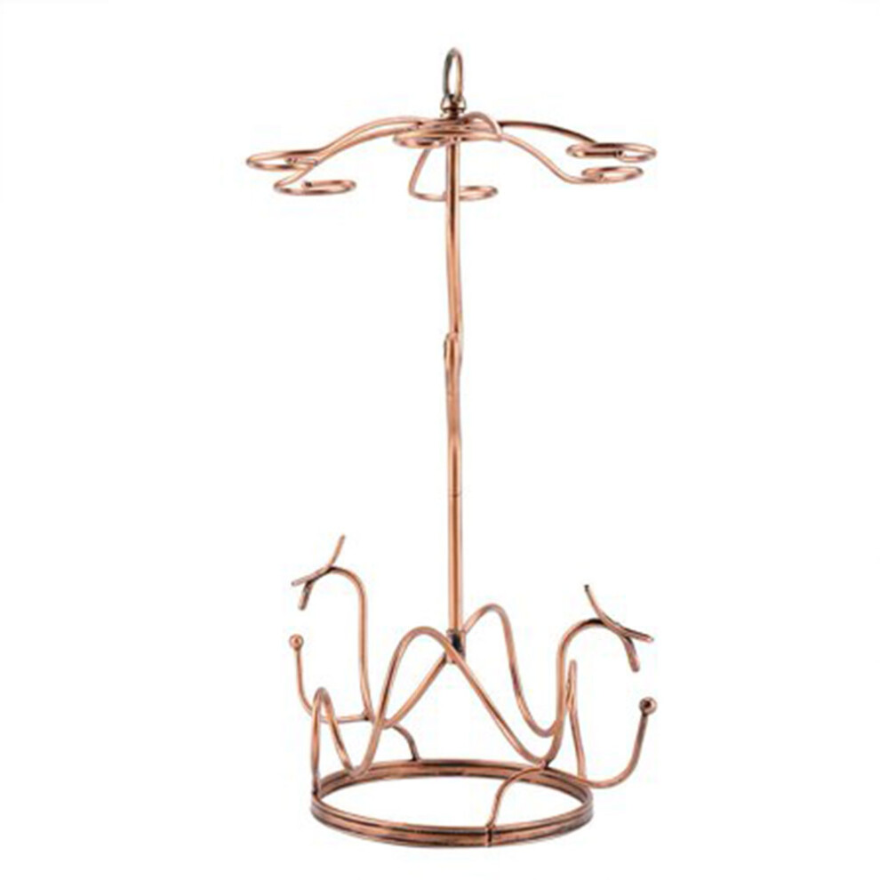 Iron Wine Cup Holder Rust-Resistant Goblet Rack Decorative Candy Cane Ornaments Christmas Tree Decorations-image-OPC-PMZWBSQ-NEW