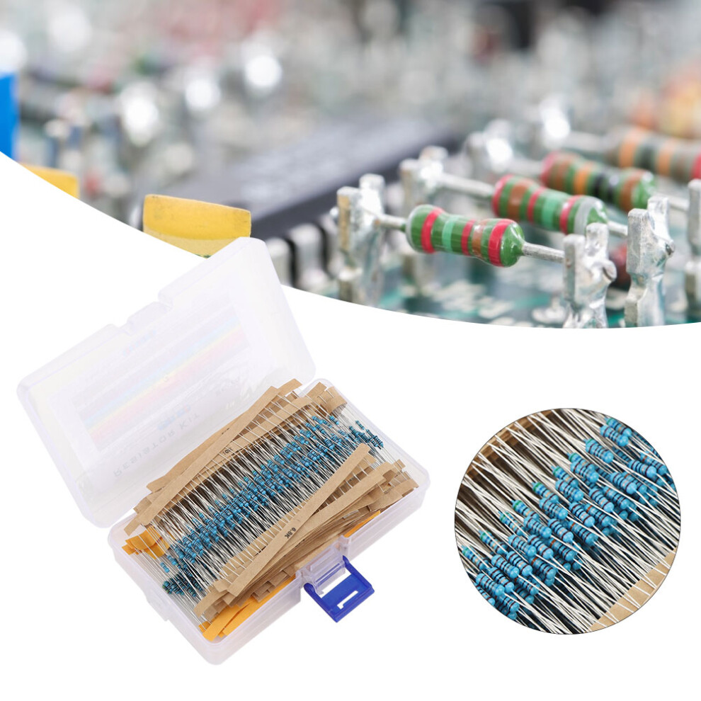 Metal Film Resistor Set 1280 Pcs 1Î©-10Mî© 64 Models Electronic Components 4971362165170