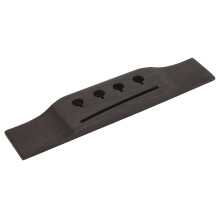 High Hardness Ebony 4-String Bass Bridge for Acoustic Electric Guitar