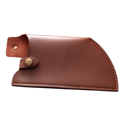 Artificial Leather Sheath Cover for Kitchen Blade Protector Sleeve PU Leather Guard with Stylish Design Kitchen Protector