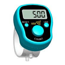Digitaler LED-Fingerzähler – Zufallsfarbe, 3,8 cm3 cm1,6 cm