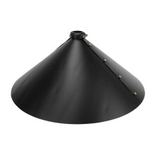 Vogel Futterhalter PVC Eichhörnchenschutz Schwarz 30,5 cm Verhindert, dass Eichhörnchen stehlen
