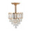 Living And Home Elegant Crystal Pendant Light 2