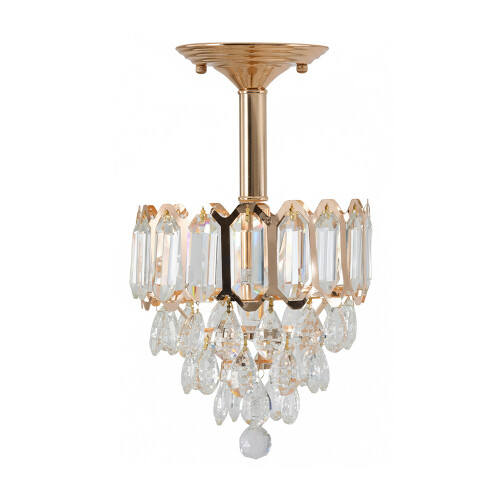 Living And Home Elegant Crystal Pendant Light 1