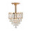 Living And Home Elegant Crystal Pendant Light 3