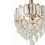 Living And Home Elegant Crystal Pendant Light 5