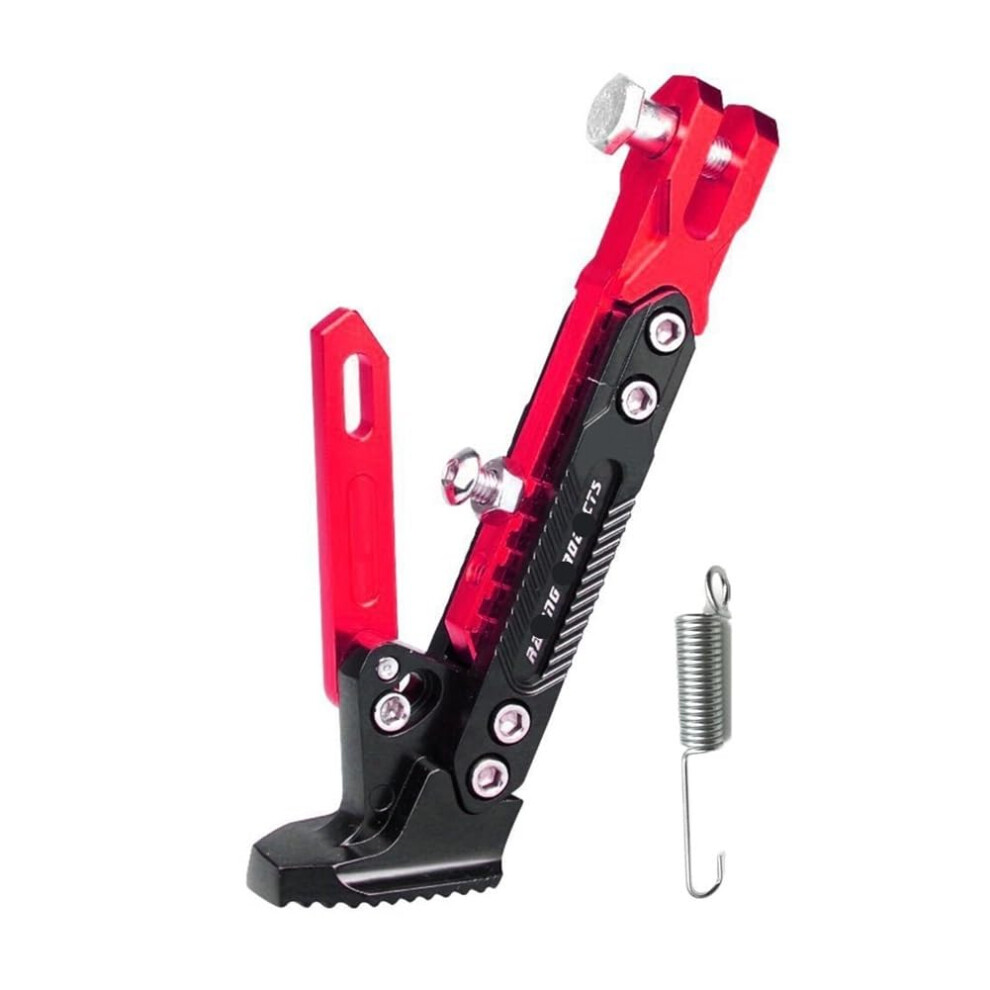 Motorcycle Side Stand 1Pc Motorcycle Kickstand Adjustable Foot Side Support Parking Kickstand Motorbike Parking Foot Side Support Stand 66 9067246769345