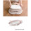High Quality Light Pink Foldable Mop Bucket - 5cm Compact Storage 6