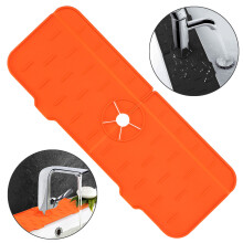 Silicone Kitchen Faucet Splash Catcher Mat37x14cm