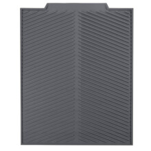 Tappetino termoresistente per cucina, tappetino antiscivolo per asciugare i piatti, silicone ad asciugatura rapida con foro di drenaggio, silicone
