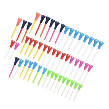 50 Stück 83 mm bunte Silikon-Golfschläger, langlebig, ungiftiges Kunststoff