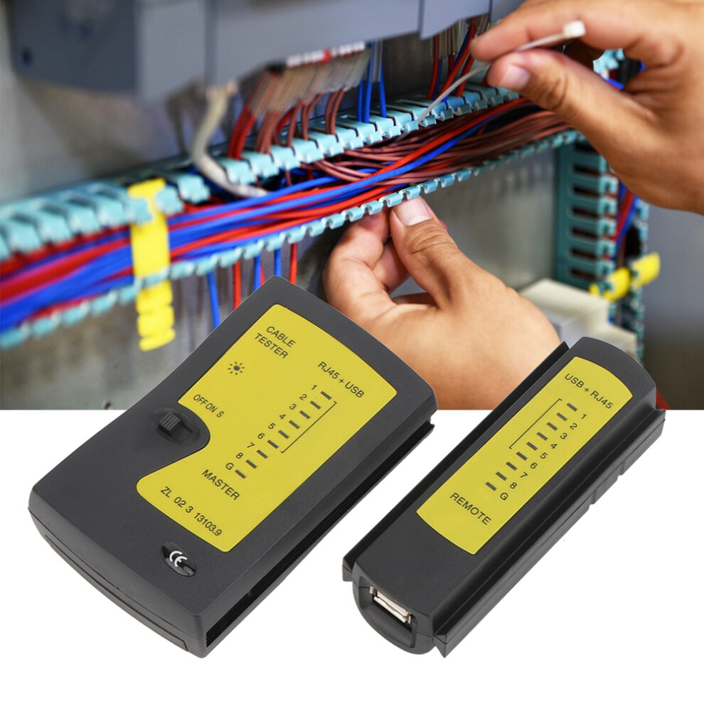 Compact Yg468u Cable Tester For Construction-Site Durability 8741362174696