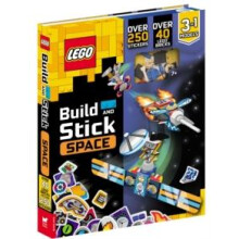 LEGO® Books: Build and Stick: Space (includes bricks and stickers)