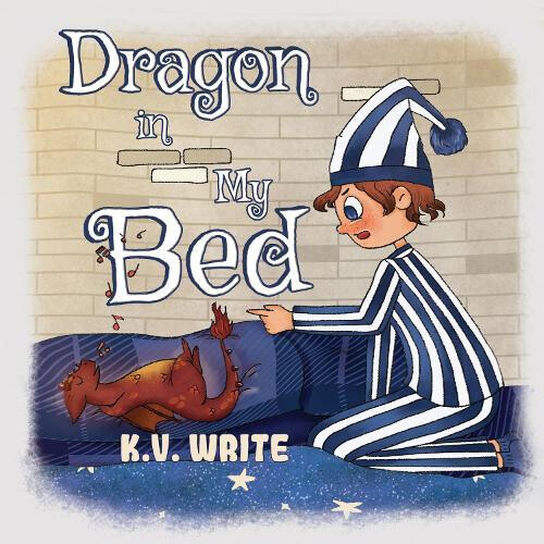 Dragon in My Bed by K.V. Write Paperback Book