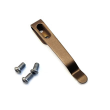 Fold Cutter Clip Stainless Steel Back Pocket Clamp Making Accessories Pocket Tool Accessories Camping Cutter Gear Rose Gold