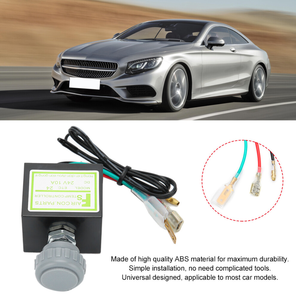 24V Electronic Thermostat Switch For Car Air Conditioner Temperature Control 3281362178478